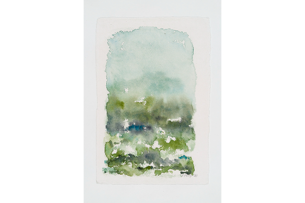 Transported V, Watercolour on Nujabi, 6x9 in.